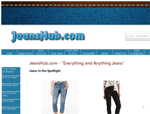 Tablet Screenshot of jeanshub.com